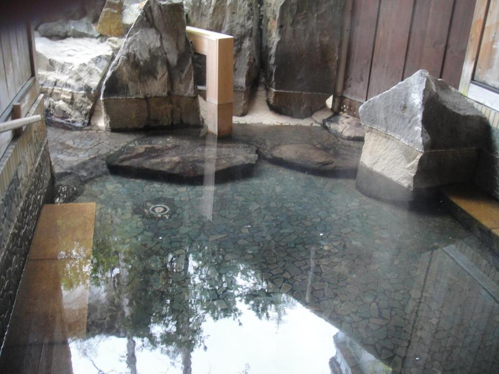 Jinpyokaku Hotell Yamanouchi  Exteriör bild